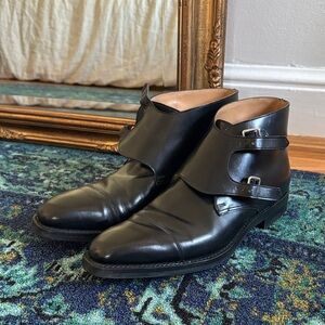 Crockett and Jones leather boots